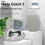 Storage Bag with Shoulder Strap for Meta Quest3 VR Headset Case for Meta Quest3 Storage Box VR Protection Shell Box A 3