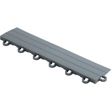 Speedway Looped Edge f r Garagenbodenfliesen, 12 x 275 Zoll, Grau, 10-teiliges Set