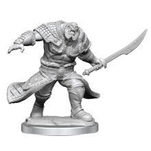 Magic The Gathering Omlade miniatyrer: W04 Zurgo Helmsmasher & Unyielding Krumar