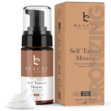 Mousse de Auto -Tanner - EUA Feito com ingredientes naturais e org   nicos Mousse de autona      o para obter uma espuma de bronzeamento sem sol falsa