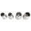 Longdex Sultan Piping Nozzle 4PCS 304 Ανοξείδωτο Ατσάλι Ρωσικοί Σωλήνες Διακόσμησης 3