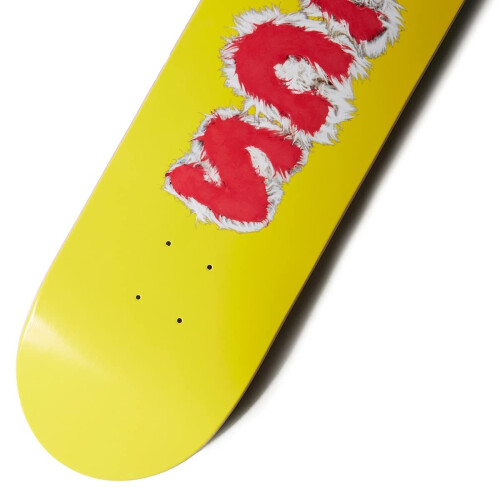 CCS [CCS] Furry Buchstaben Skateboard Deck Gelb 7.75" 2