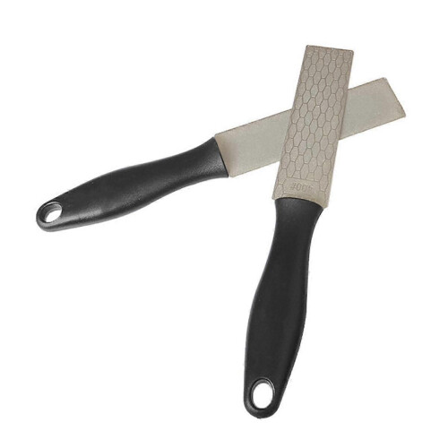 Kitchen Household Sharpening Stone Set Easy to Clean Household Sharpening Stone Double-Sided Multifunctional Sharpener 1