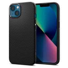 Spigen Liquid Air Armor Entwickelt f   r iPhone 13 H   lle (2021) - Matt Schwarz
