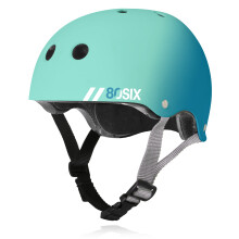 80Six Dual Certified Kids Bike Skate and Scooter Helmet Surf Green