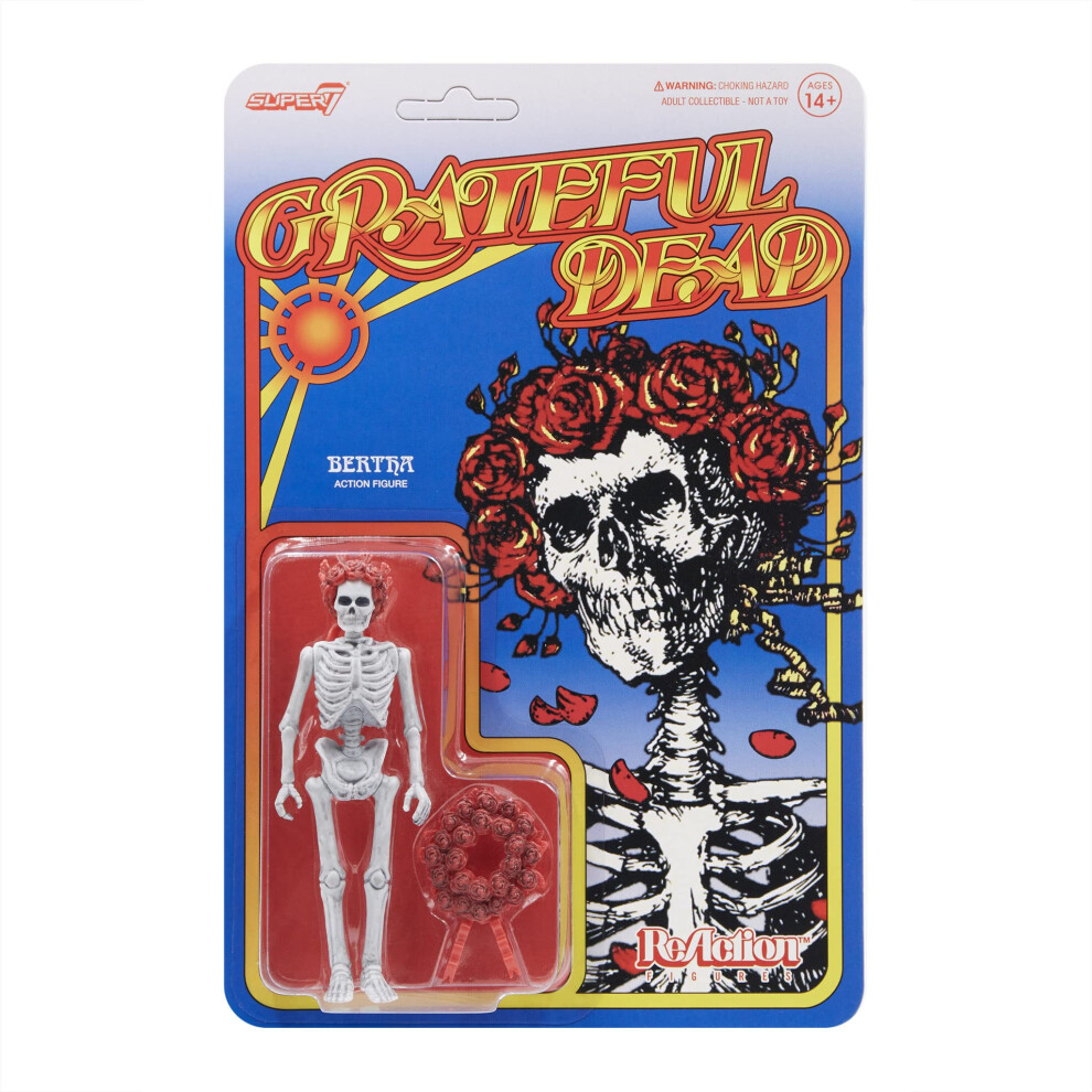 Photos - Action Figures / Transformers Super7 Grateful Dead Bertha - 3.75"" Grateful Dead Action Figure with RE-GDEDW01-GDD-01