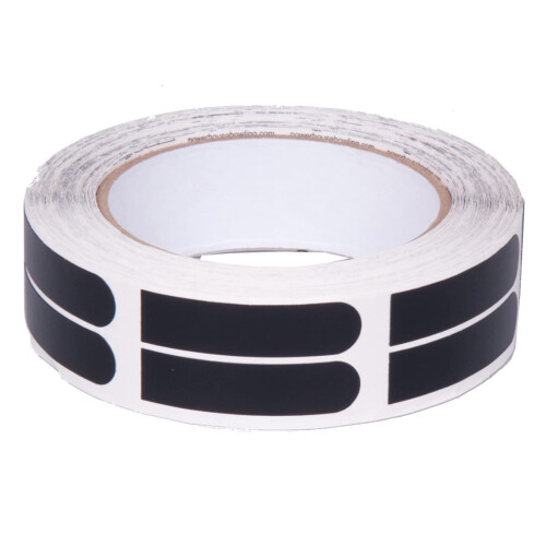 Strikeforce Bowling Sure Fit Insert Bowling Tape (Black  3/4"""" - 500-Piece Roll)