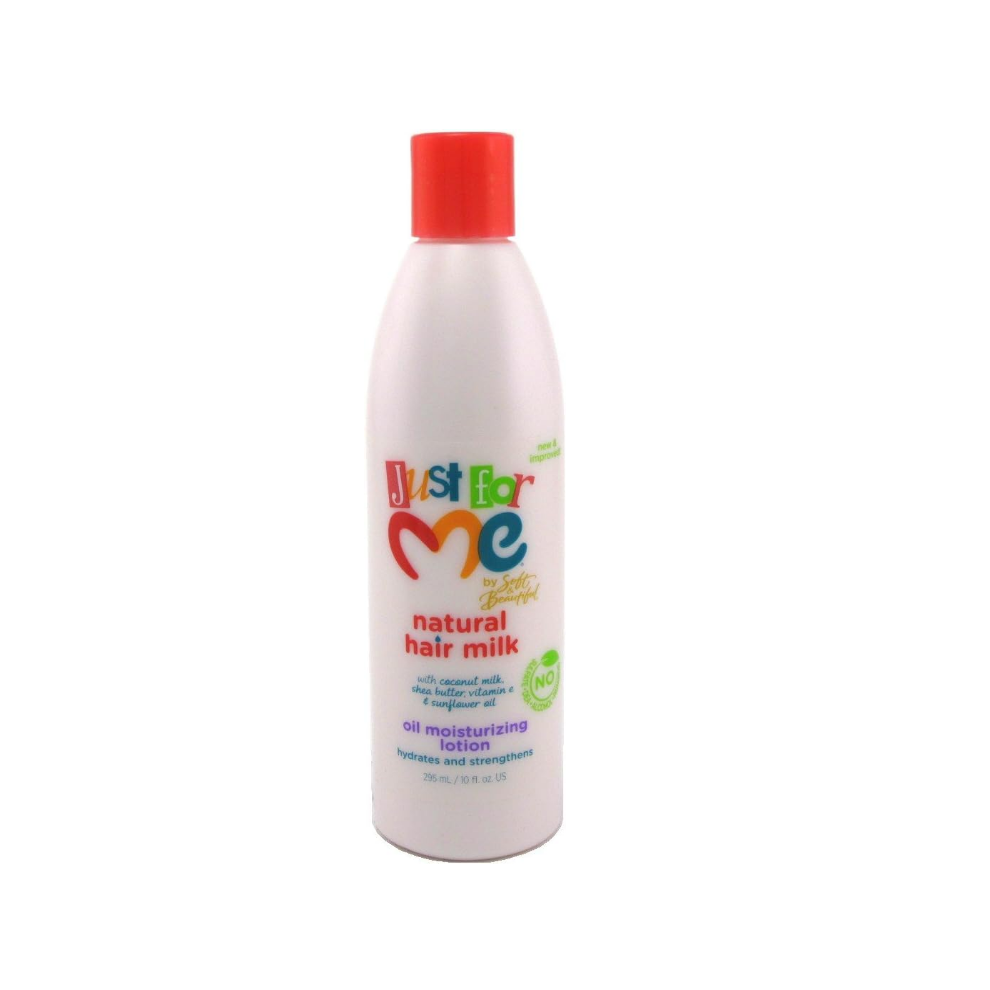Just For Me Natural Hair Milk Oil Moisturizing Lotion, 10 Ounce