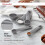 Set de linguri de masurat universal KitchenAid 5 buca?i, gri 5