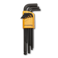 GEARWRENCH Σετ 9 Τεμαχίων Μετρικών Έξιων Κλειδιών Με Σφαίρα | 83521