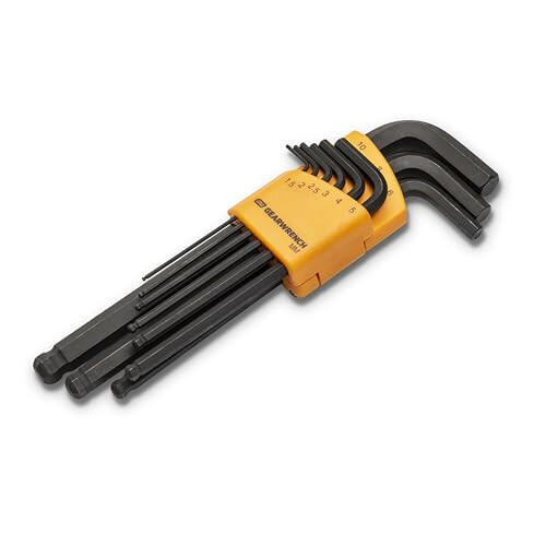 GEARWRENCH Σετ 9 Τεμαχίων Μετρικών Έξιων Κλειδιών Με Σφαίρα | 83521 2