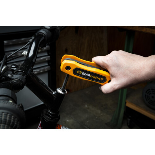 Gearwrench 9 stykke Sae Folding Hex Key Set - 83509 2