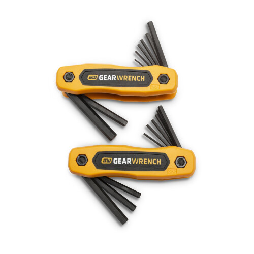 GEARWRENCH Σετ 17 Τμχ SAE/Μετρικών Πτυσσόμενων Καρυδάκων - 83510