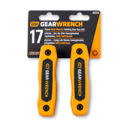 GEARWRENCH Σετ 17 Τμχ SAE/Μετρικών Πτυσσόμενων Καρυδάκων - 83510 1