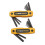 GEARWRENCH 17 Τεμαχίων SAE/Μετρικό Σετ Πτυσσόμενων Εξαγών Κλειδιών - 83511 1