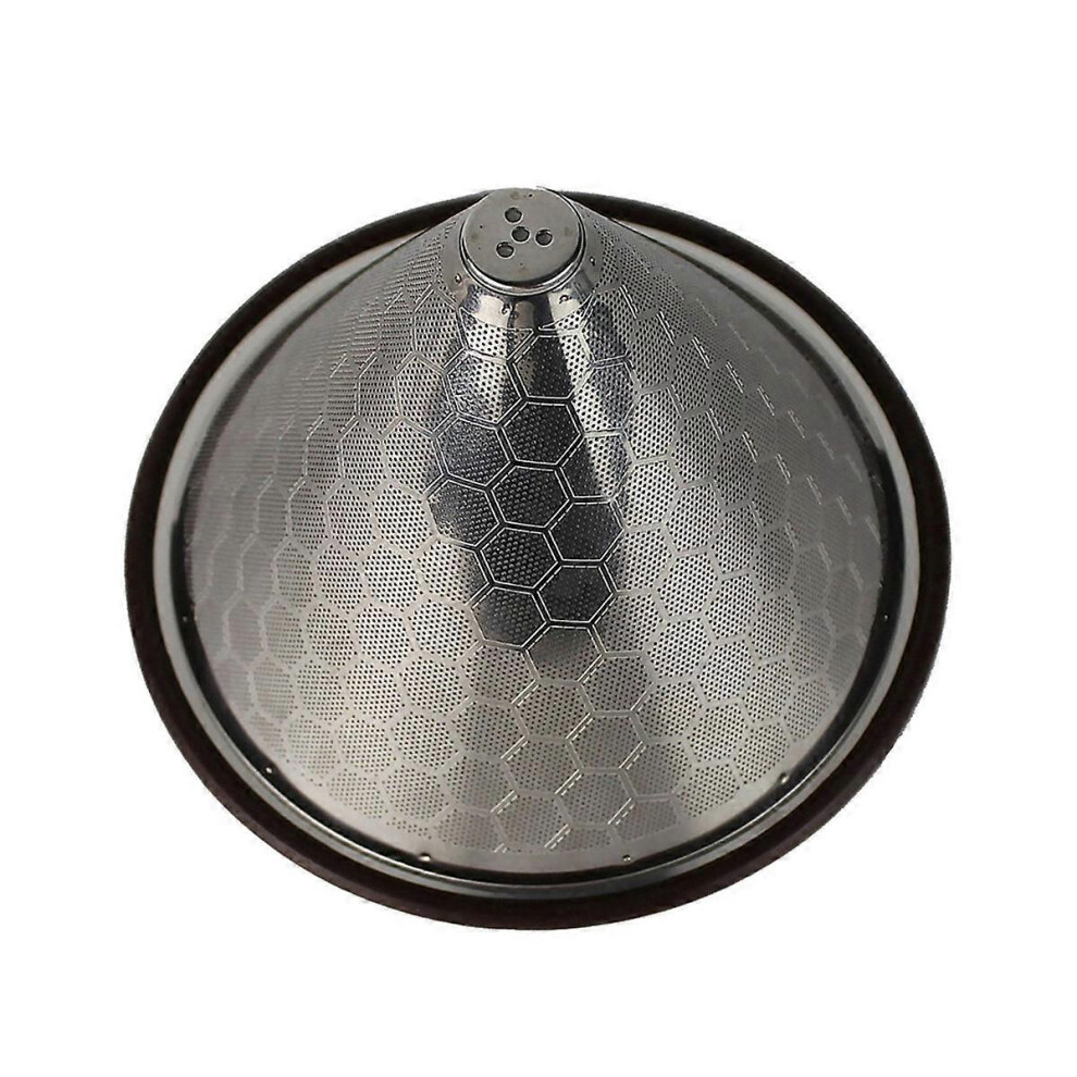 Stainless Steel Coffee Filter Reusable Pour over Coffee Filter Coffee Maker Filter Coffee Dripper Strainer Funnel