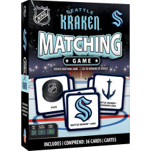 Masterpieces Sports Games  Seattle Kraken NHL Matching Game  hra pro deti a rodinu  smejte se a ucte se