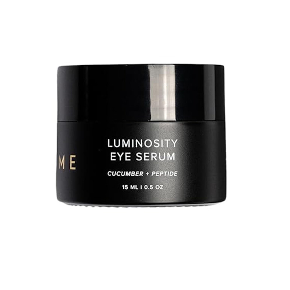 Dubbeltje Cream/Dark Dime Beauty Luminosity Eye Serum Eye For Circles And Puffiness Caffeine Eye Puffy Eyes Treatment 0.5 Oz / 15 Ml