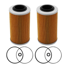 Hoypeyfiy ATV/Motorcycle Oil Filtry Wymiana dla Sea-Doo Bombardier John Deere Repep. KN-556 420956741 711956741
