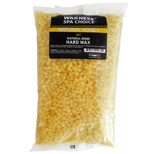 Waxness Spa Choice Φυσικό Κερί ΜΕΛΙ Γέλη Σκληρού Κεριού 2.2 lb / 1 kg