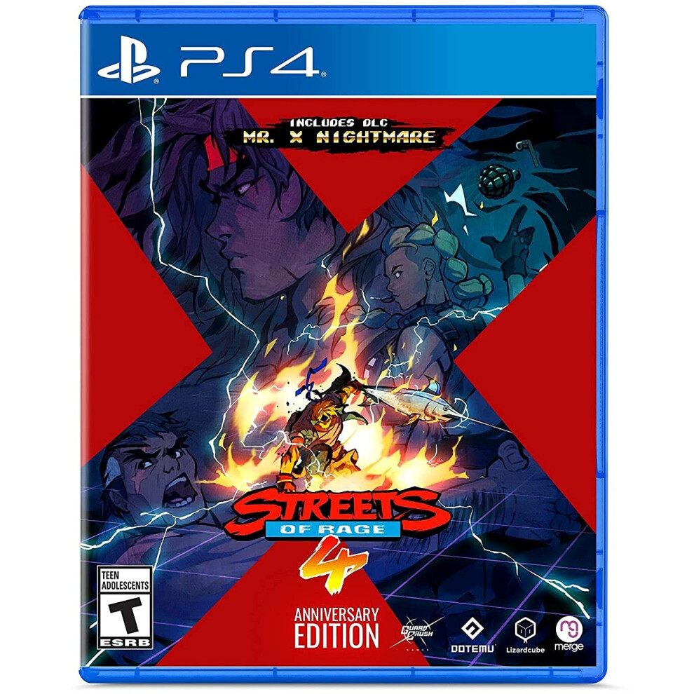 Streets Of Rage 4 - Anniversary Edition - Playstation 4 819335021075