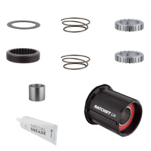 DT Swiss Ratchet LN talakt kszlet 3-kapcsos agyhoz, MTB 18 fog Shimano HG alumnium