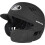 Rawlings R16 Reversible Ext Matte Batting Helmet Reversible Face Guard Junior Matte sort 1
