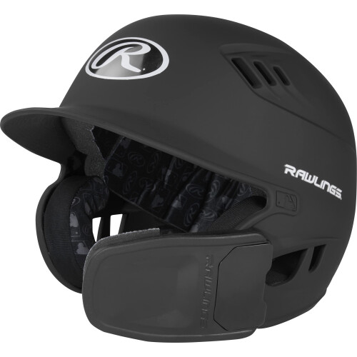 Rawlings R16 Reversible Ext Matte Batting Helmet Reversible Face Guard Junior Matte sort