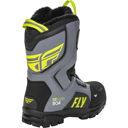 Fly Racing 2022 Marker BOA Boot (Black/Grey/Hi-Vis  9) 2
