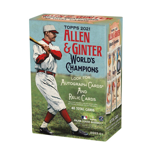 Topps 2021 Allen & Ginter Κουτί Αξίας Μπέιζμπολ
