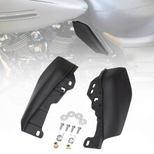 Kiwi Master New Mid-Frame Air Heat Shield Deflectors Compatible fr 2009-2024 Harley Touring/Trick Electra/Street/Tri/Road Glide King Cvo Matte B