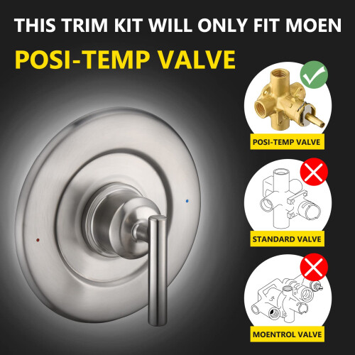 Udskiftning til Moen T2901 mia 1