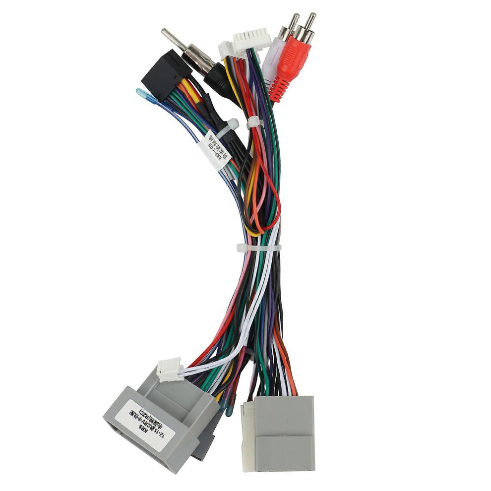 Car Audio Radio CD Player 16PIN Android Power Calbe Adapter for Media Wiring Harness
