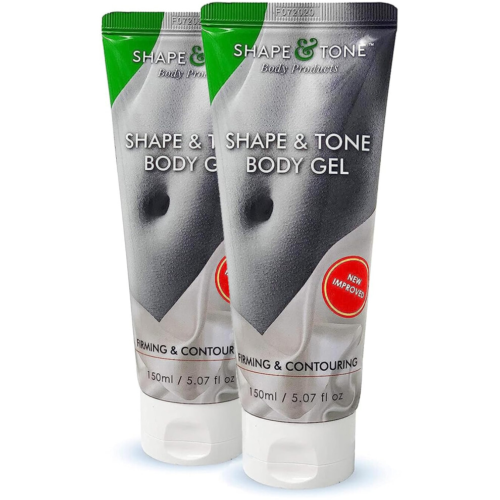 Shape And Tone Body Anti-Cellulite Gel Cream - Body Moisturizer For Arms Legs And Stomach - Lift And Slim Body Cream By Shape And Tone 300 Ml