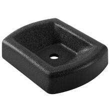 LEORAY Jack Wheel Chock  Reinforced Rubber Jack Caster Wheel Dock for