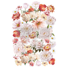 D?cor Transfers - Pretty in Peach - Total Sheet Size 24""x35 "" inch 6