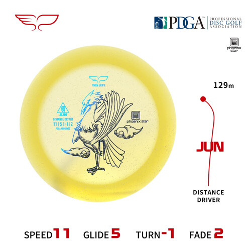 Yikun Disc Golf Driver | Professional PDGA Approved Golf | Phoenix Sta 1