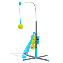 Franklin Sports Kids Teeball og Softball Batting Tee-USA Softball 2-in-1 Grow-With-Me-tee-Justerbar ungdom, der rammer tee-Perfekt til teeball og
