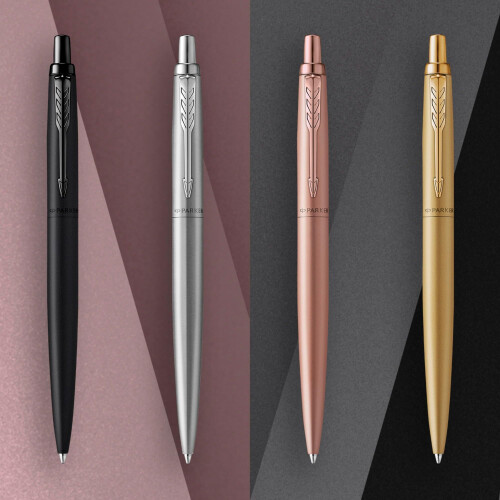 Parker Parker Jotter XL Στυλό Μπάλας, Μεσαίο Tip, 1.0 mm, Ματ Ροζ Χρυσό, Μπλε Μελάνη 1