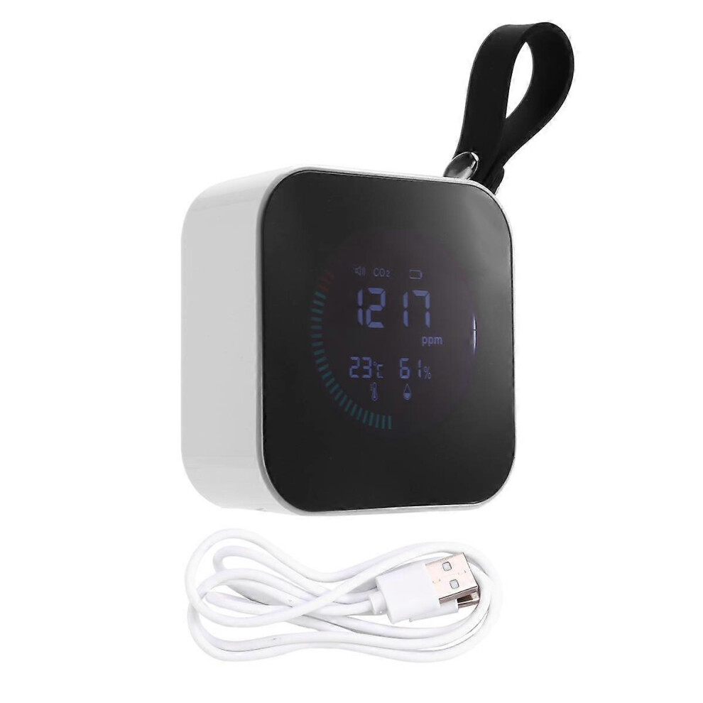 Carbon Dioxide Detector Air Quality Detector Gas Analyzer Thermometer and Hygrometer Co2 Tester