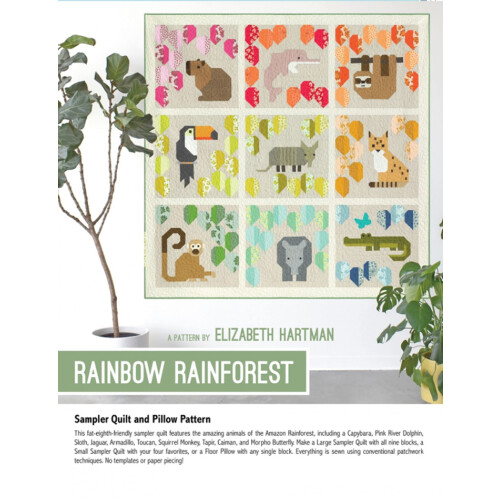 Elizabeth Hartman Rainbow Rainforest Pattern