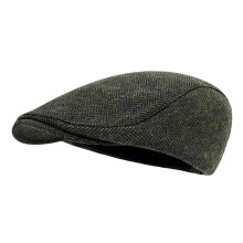 STARANCE Men's Flat Cap Wool Tweed Driving Cap Irish Newsboy Hat (Herr