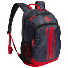 adidas Creator 2 Backpack  Stone Wash Carbon/Vivid Red  One Size