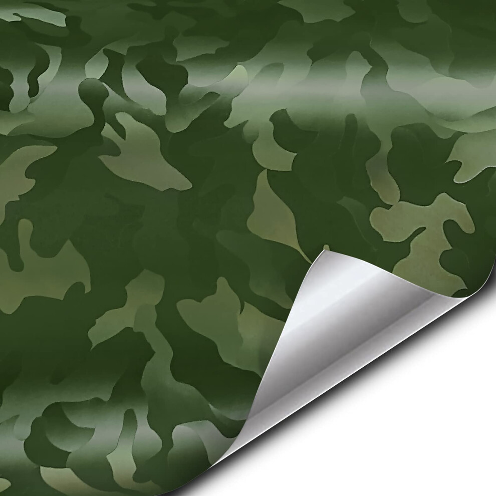 Vvivid Stealth Medium Pattern Camouflage Vinyl Wrap Roll (1Ft X 5Ft A 628856041352