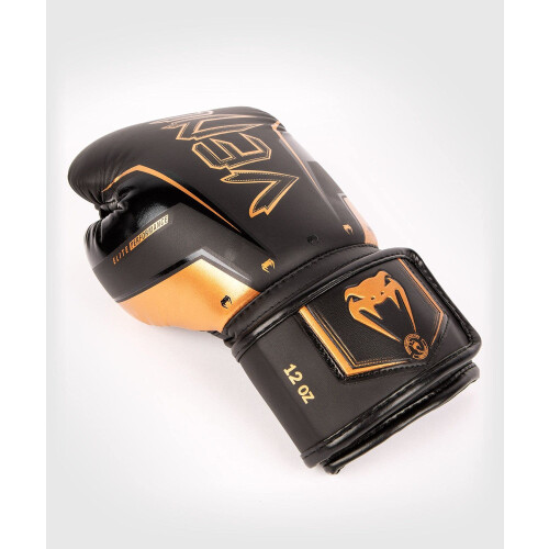 Venum Elite Evo Boxhandschuhe - Schwarz/Bronze 2