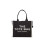Marc Jacobs Marc Jacobs Damen The Jacquard Large Tote Bag Schwarz Einheitsgr    e 1
