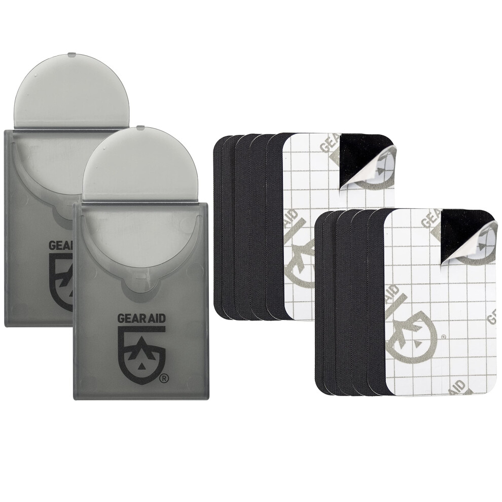 Mini patchs de r   paration de doudoune Tenacious Tape de GEAR AID, noir 1,5