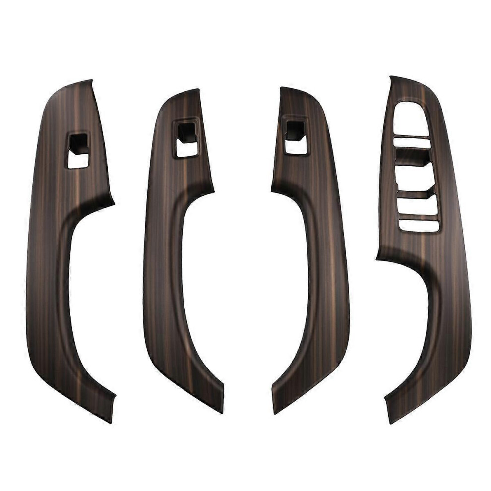 Car Window Lift Switch Button Cover Interior Door Armrest Trim Panel Wood Grain Color for Seal / ATTO 4