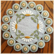 OTR Felt Summer Breeze Penny Covor Kit pre -spalat din lna de lna salabila
