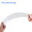 See-thru Dressmakers cusut rigla limpede de 15 inci 4